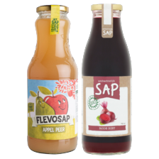 Flevosap of Ambachtelijk sap bio rode biet